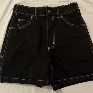 Dickies Black Jean Carpenter Shorts